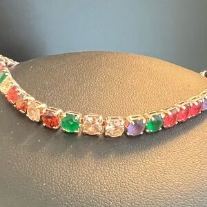 NWT Multicolor Gemstone Bracelet